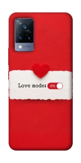 Чохол на Vivo V21 Love Mode ON фото 1 з 1