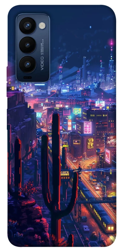 Чехол на TECNO Camon 18 Night city фото 1 из 1
