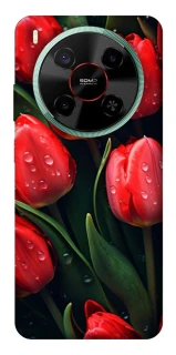 Чохол на ZTE Nubia V70 Max Червоні тюльпани фото 1 Чохол на ZTE Nubia V70 Max Червоні тюльпани фото 1 з 1