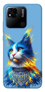 Чехол на Xiaomi Redmi 10A Кот патриот фото 1 из 1