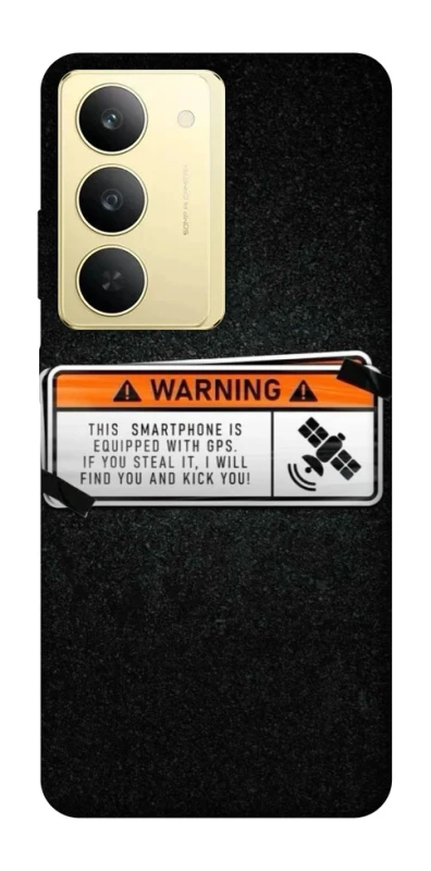 Чохол на Realme 14x Warning фото 1 з 1