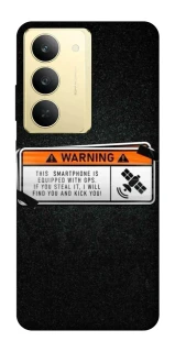 Чохол на Realme 14x Warning фото 1 з 1