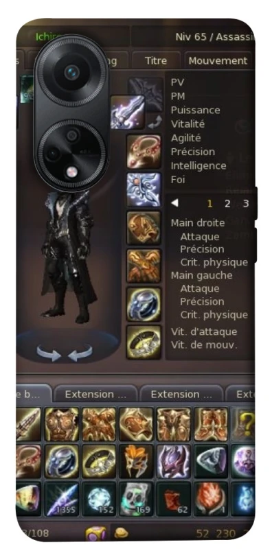 Чохол на Oppo A58 4G Character Menu ver.1 фото 1 з 1