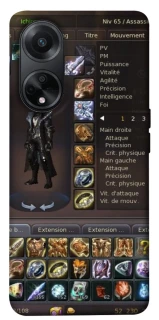 Чехол на Oppo A58 4G Character Menu ver.1 фото 1 из 1