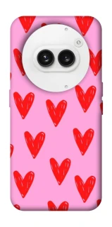 Чохол на Nothing Phone (2a) Red hearts 2 фото 1 з 1