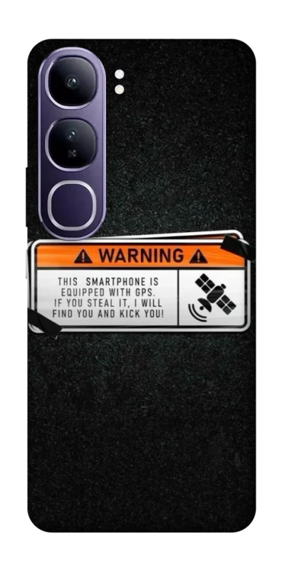 Чохол на Vivo Y300 Warning фото 1 з 1