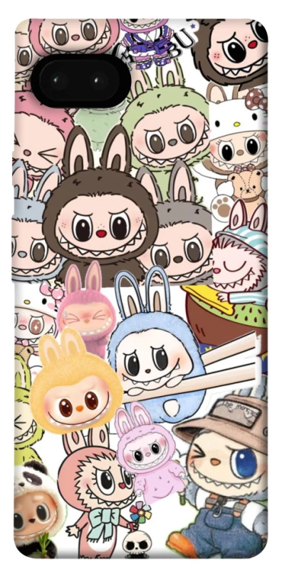 Чехол на Google Pixel 7a All Labubus фото 1 из 1