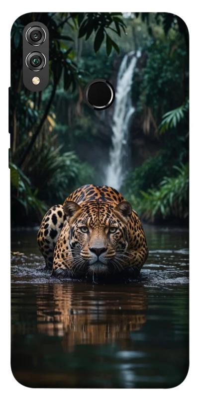 Чохол на Huawei Honor 8X Leopard in water фото 1 з 1