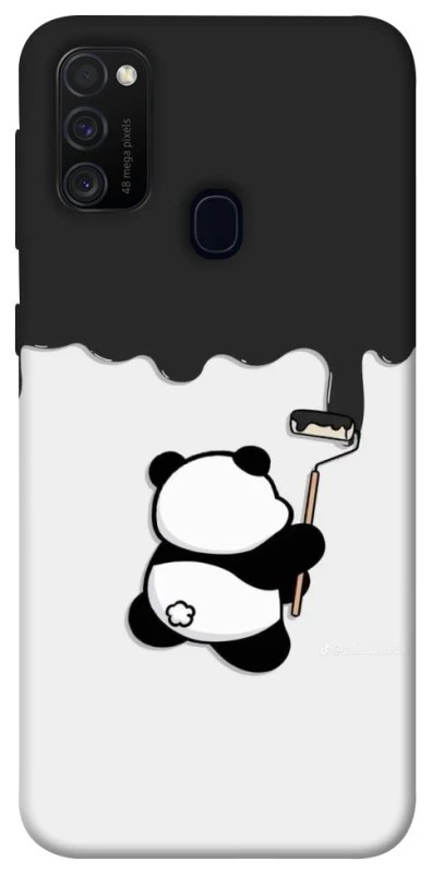 Чохол на Samsung Galaxy M21 Panda painter фото 1 з 1