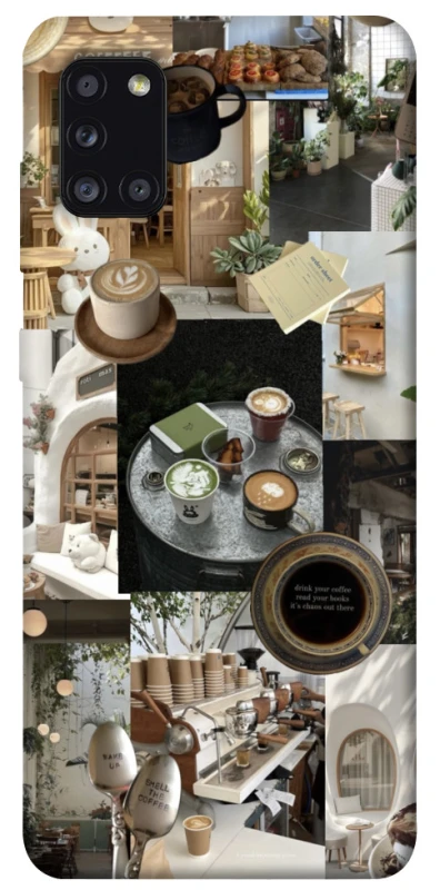 Чохол на Samsung Galaxy A31 Coffee collage ver.4 фото 1 з 1