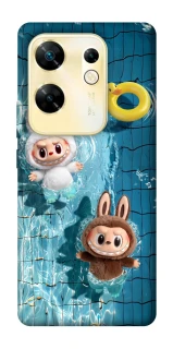 Чохол на Infinix Zero 30 4G Labubu in the pool фото 1 з 1
