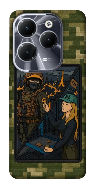 Чохол на Infinix Hot 40 Pro Volonter фото 1 з 1