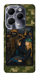 Чохол на Infinix Hot 40 Pro Volonter фото 1 з 1