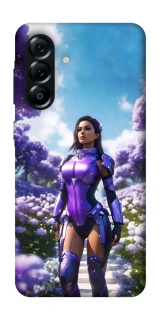 Чехол на Samsung Galaxy A57 5G Cyber space girl ver.4 фото 1 из 1