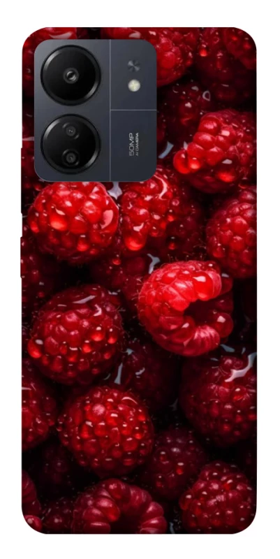 Чехол на Xiaomi Poco C65 Малинка фото 1 из 1