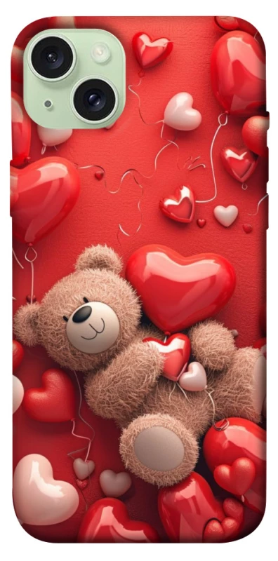 Чохол на Apple iPhone 15 Plus (6.7") bear in hearts фото 1 з 1