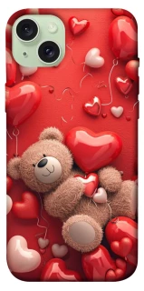 Чохол на Apple iPhone 15 Plus (6.7") bear in hearts фото 1 з 1
