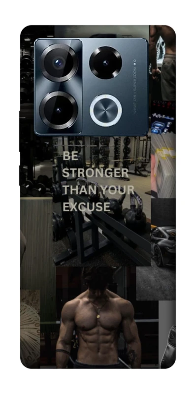 Чехол на Infinix Note 40 Pro 4G Be stronger фото 1 из 1