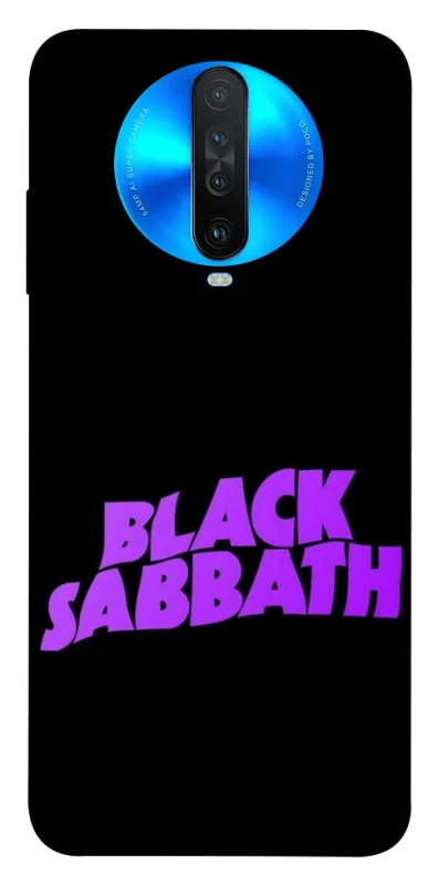 Чохол на Xiaomi Redmi K30 Black Sabbath logo ver.1 фото 1 з 1