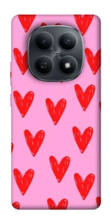 Чехол на Xiaomi Redmi Note 15 4G/5G (EU) Red hearts 2 фото 1 из 1