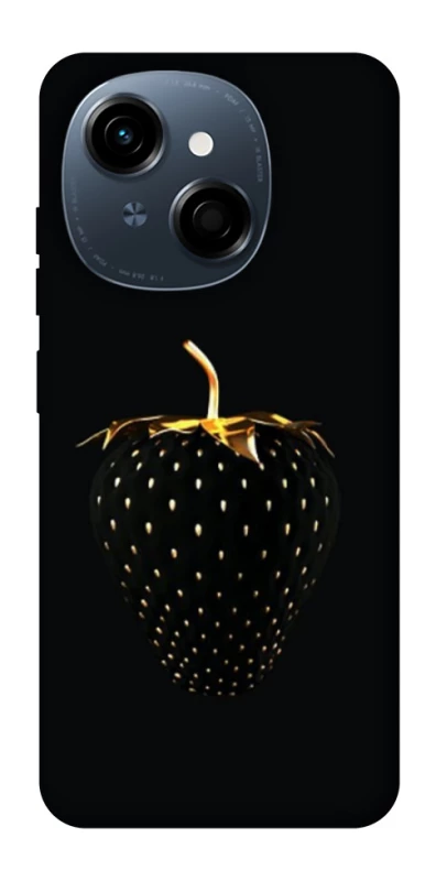 Чохол на TECNO Spark Go 1 Чорна полуниця фото 1 з 1