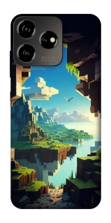 Чохол на ZTE Blade V50 Design 4G Minecraft sunrise фото 1 з 1