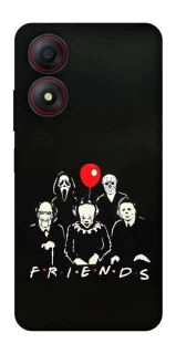 Чохол на ZTE Blade A34 4G Horror Friends фото 1 з 1