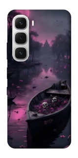 Чехол на Infinix Hot 60i Boat and flamingo фото 1 из 1