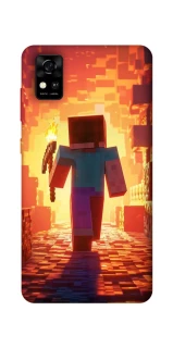 Чохол на ZTE Blade A31 Minecraft adventure фото 1 з 1