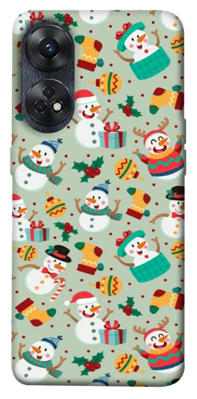 Чохол на Oppo Reno 8T 4G Новорічний v2 фото 1 з 1