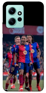 Чехол на Xiaomi Redmi Note 12 4G FC Barcelona team фото 1 из 1