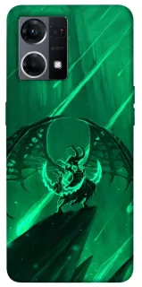 Чехол на Oppo Reno 7 4G Warcraft Illidan фото 1 из 1