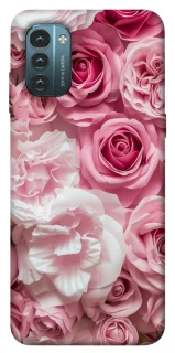 Чохол на Nokia G21 Рожеві Квіти фото 1 з 1