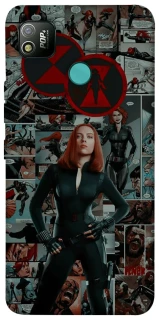 Чехол на TECNO POP 4 Black Widow фото 1 из 1