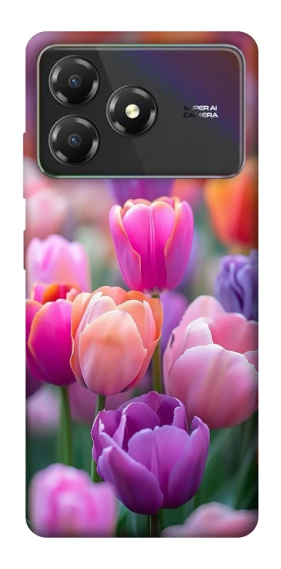 Чехол на ZTE Blade A36 Поле тюльпанов фото 1 из 1