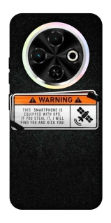 Чехол на TECNO Spark 30C Warning фото 1 из 1