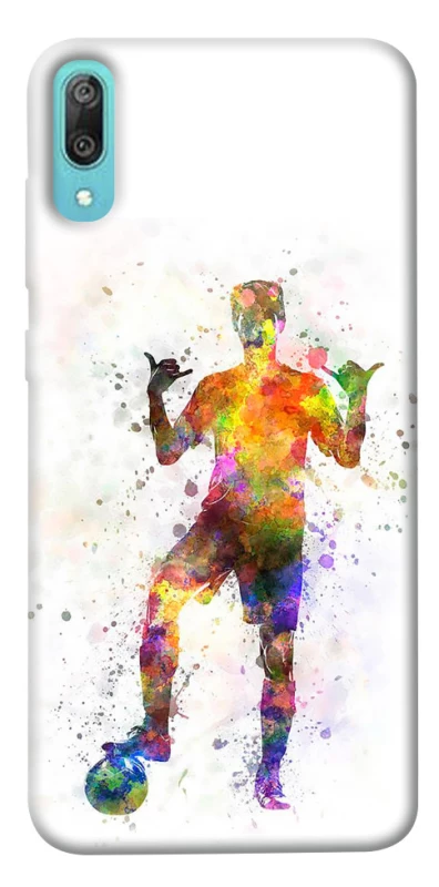 Чехол на Huawei Y6 Pro (2019) Football Player v3 фото 1 из 1