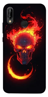 Чохол на Huawei P20 Lite Blood Skull фото 1 Чохол на Huawei P20 Lite Blood Skull фото 1 з 1