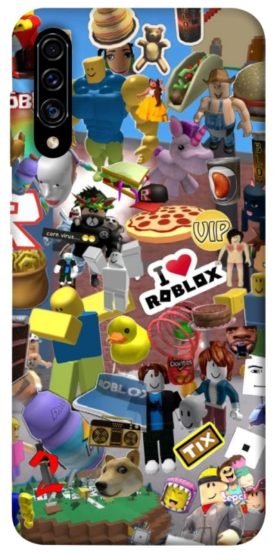 Чохол на Samsung Galaxy A50 (A505F) / A50s / A30s Roblox collage ver.5 фото 1 з 1
