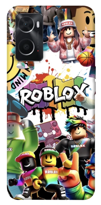 Чехол на Oppo A76 4G Roblox Characters Collage фото 1 из 1