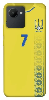Чохол на Realme C30 UA-Football ver.3 фото 1 з 1