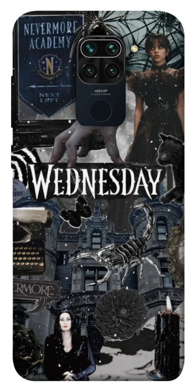 Чехол на Xiaomi Redmi Note 9 / Redmi 10X Wednesday Collage ver.2 фото 1 из 1