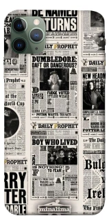 Чохол на Apple iPhone 11 Pro Max (6.5") Harry Potter newspaper фото 1 з 1