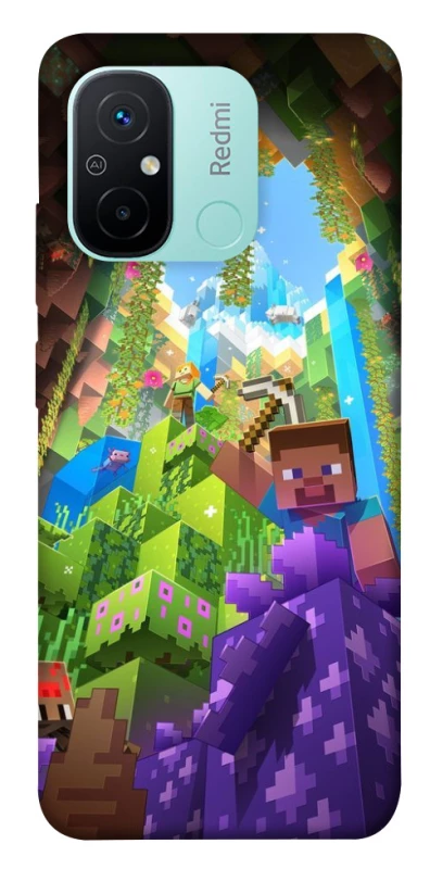 Чохол на Xiaomi Redmi 12C / Poco C55 Minecraft forever фото 1 з 1