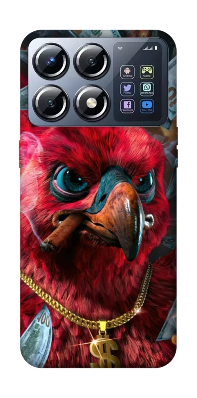 Чохол на Xiaomi POCO X8 Pro Папуга фото 1 з 1