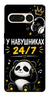 Чехол на Google Pixel 7 Pro У навушниках 24/7 фото 1 из 1