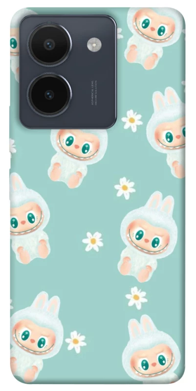 Чохол на Vivo Y36 Labubu Green фото 1 з 1