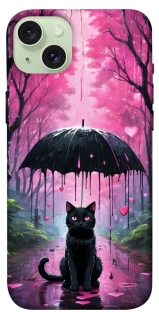 Чохол на Apple iPhone 15 Plus (6.7") Black cat фото 1 з 1