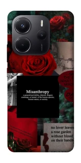 Чехол на Xiaomi Redmi Note 14 4G (Europe version) Misanthropy фото 1 из 1
