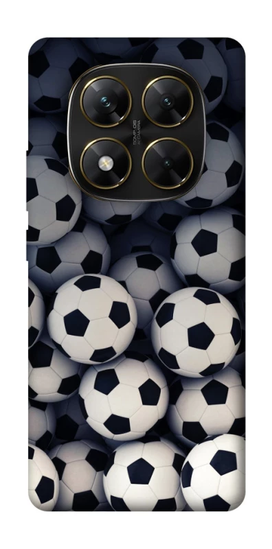 Чохол на Xiaomi Poco X7 Футбольні м'ячи фото 1 з 1